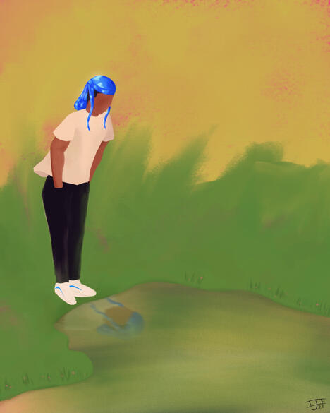 keep you head up king your durag is slipping