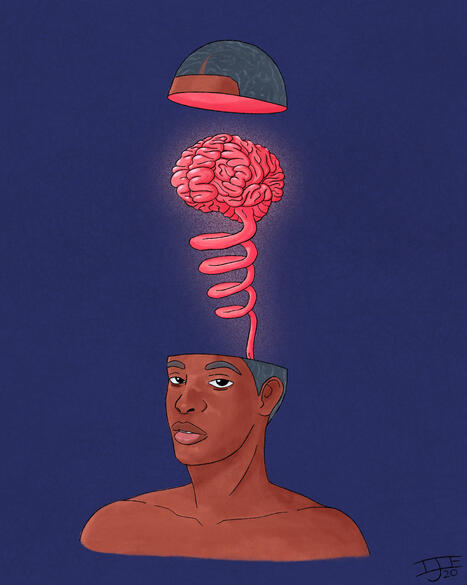 Spiralling like Uzumaki (1998) Original Illustration