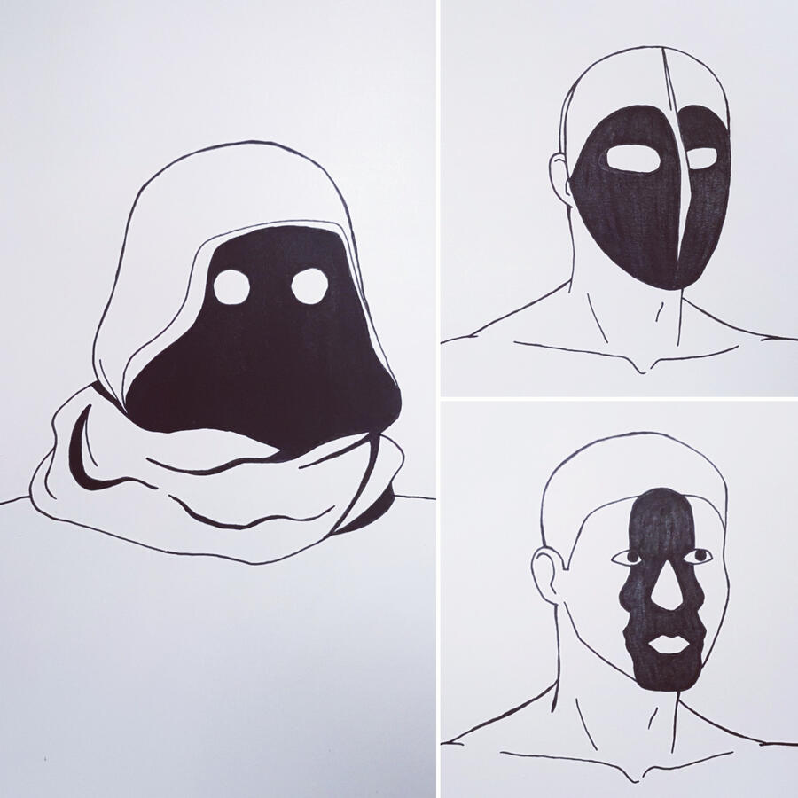 Black masks Black masks