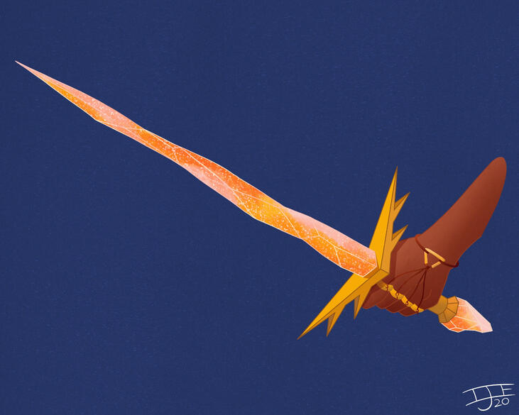 Sunstone sword